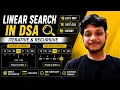 Linear search in DSA Iterative Recursive both Easy Way GATE DSA Theory