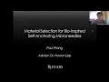 Material Selection for Bio-inspired Self-Anchoring Microneedles