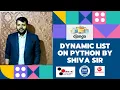 Dynamic List in Python How to Add Elements Dynamically in Python