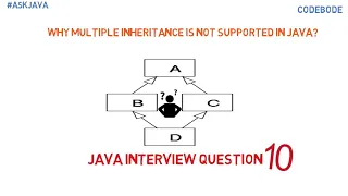 Why multiple inheritance is not supported in java Java Interview Questions Ask Java Code Bode