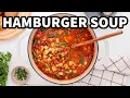 Hearty Hamburger Soup - Easy Flavorful