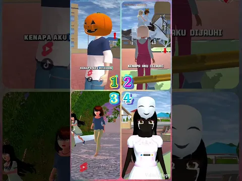Kenapa Rina selalu dijauhi #sakura #sakuraschoolsimulator