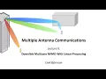 Lecture 9 Downlink Multiuser MIMO With Linear Processing