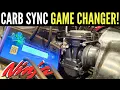 Syncing Motorcycle Carbs with the NEW DIGI SYNC on a GPZ900R