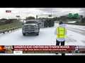 Dangerous road conditions in the Highlands