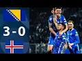 Bosnia Herzegovina vs Iceland 3 0 Goals EURO Quali 23 03 2023