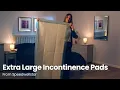 Extra Large Incontinence Pads - 15 Second