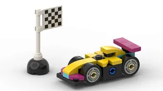 LEGO 6626065 Instructions | Promotional | F1 ACADEMY LEGO Race Car | Make and Take | Formula 1