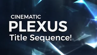 After Effects Plexus Tutorial - Create a Killer Glitch Title Sequence