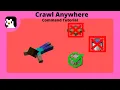Crawl anywhere MC Bedrock Command Tutorial