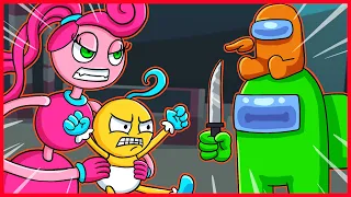 Mommy Long Leg & Mommy Imposter | Among Us Poppy Playtime Animation