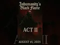 Lagu No Escape | Inhumanity’s Black Flame Act II Preview #music #metal #symphonicmetal #musician