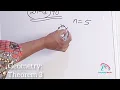 Sum of the interior angles of n-sided polygon is 2n-4 90