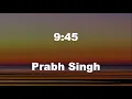9:45s Prabh Singh Mp3 Song Download