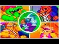 Turtles in Time (SNES) - All Bosses (No Damage)