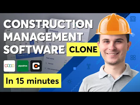 Download MP3 How to Build a Construction Management Software CRM, ERP, CMS 💼