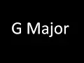 Lagu G Major (Notes) - Piano Backing Track | Sad Backing Tracks
