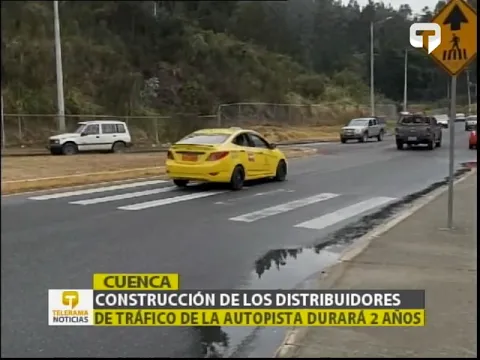 Construcción de los distribuidores de tráfico de la autopista durará 2 años
