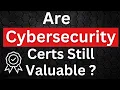 Why Cybersecurity Certifications alone won t save your career in 2026