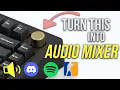 Adjust Program Volumes Independently with Keyboard or Knob