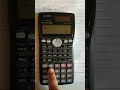How to Convert Decimal Number to Binary Number in Scientific Calculator Casio fx-991MS
