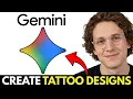How To Create Tattoo Designs In Google Gemini Quick Easy Method 2026
