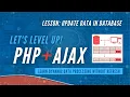 Update Data in Database Dynamic Data Processing PHP and Ajax Tutorial