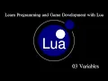 Variables In Lua Learn Programming And Game Development With Lua