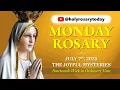 Download Lagu MONDAY HOLY ROSARY 💛 JULY 7, 2025 💛 THE JOYFUL MYSTERIES OF THE ROSARY [VIRTUAL] #holyrosarytoday
