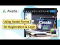 Using Avada Forms for Registration Login