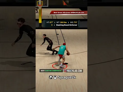 NBA 2K27 6’7 Center Build #2k #2k27 #nba2k27