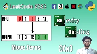 Python LeetCode 283 - Move Zeroes