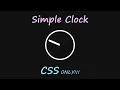 Simple Clock Loader HTML CSS Clock Loader CSS