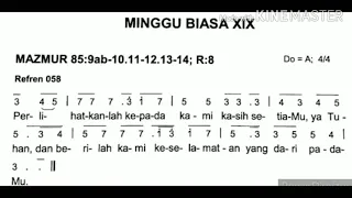 Download Mazmur (Edisi Baru) Minggu Biasa XIX Tahun A-Tgl 9 Agustus 2020 MP3