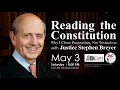 Cary Lecture Series with Justice Stephen Breyer - May 3 2025