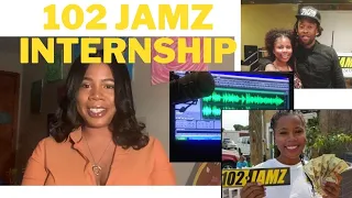 my internship at 102 Jamz meeting celebrities being too introverted STRUGGLING financially