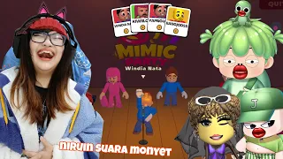DIJAMIN NGAKAK! Niruin suara bersama Edamame (chaos abis wkwk!) | Mimic Party