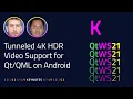 Tunneled 4K R support for on Android Keynote