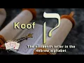 The Hidden Mysteries of the Hebrew Alphabet Decoded Koof