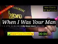 When I Was Your Man - Bruno Mars Easy Chords Guitar Tutorial