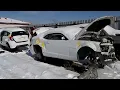 Salvage yard Camaro