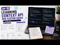 Day 18 Context API and Custom Hooks AI Teaches Me Full Stack