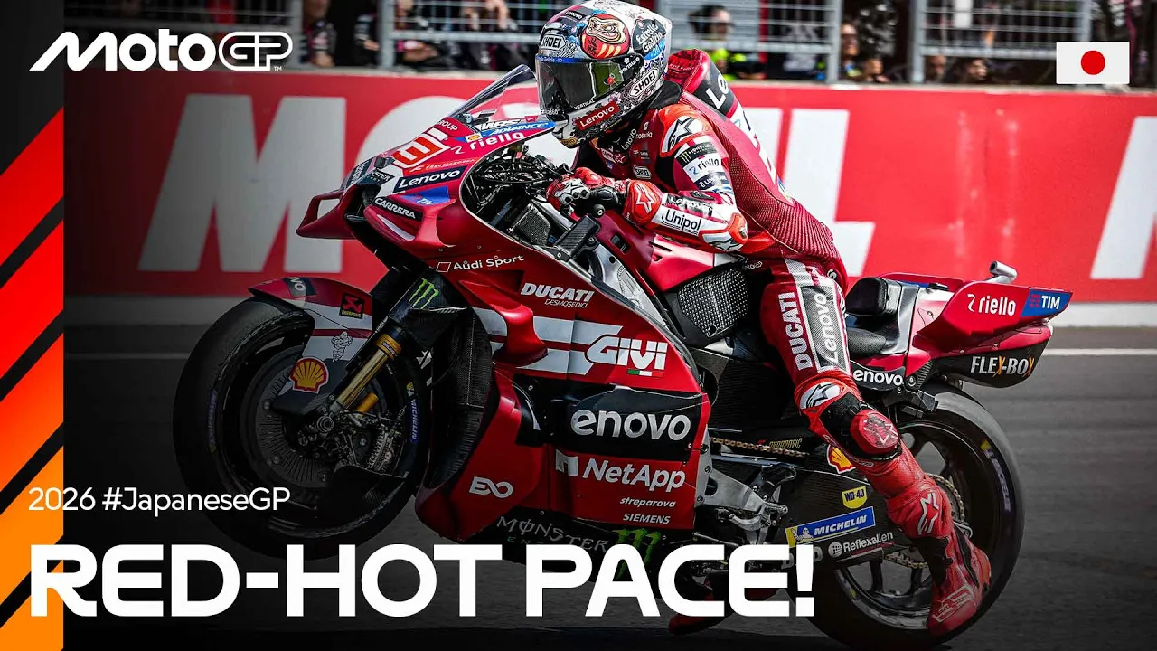 The record-breaking last 5 minutes of MotoGP Practice 🚀  | 2026 Japanese GP