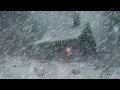 Download Lagu Blizzard Sounds for Sleep, Relaxation \u0026 Staying Cool | Snowstorm Sounds \u0026 Howling Wind in the Forest