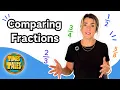 Comparing Fractions Made Easy 4th 5th Grade Math Lesson