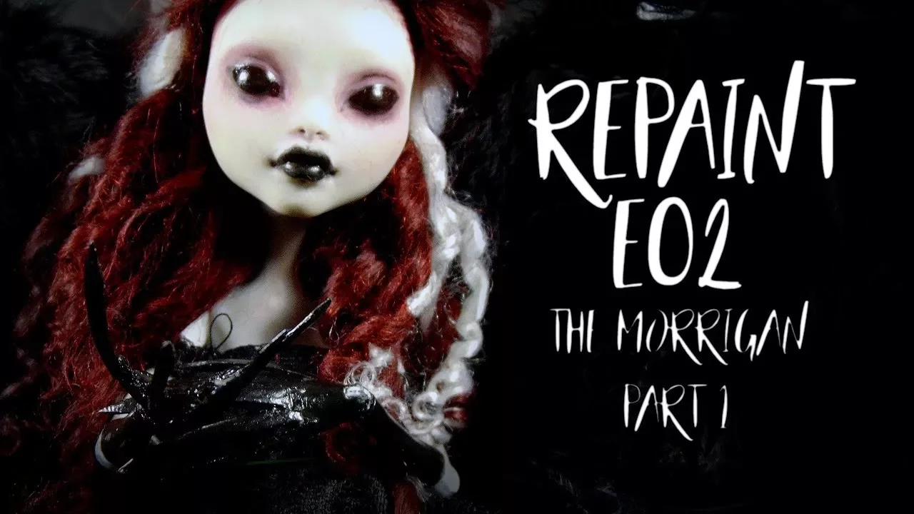 ||Doll Faceup|| E02 The Morrigan Part 1