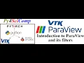 Introduction to ParaView and its various useful filters for data