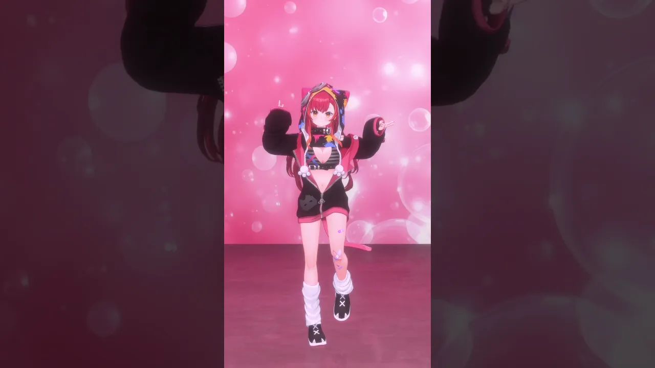 💖SWEET STEP/SWEET STEADY💖 踊ってみたよ！【ぶいすぽ / 猫汰つな】 #vtuber #shorts