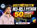 O Level Python M3-R5 1 50 Most Expected MCQs 2026 Chapter 8 Scope Modules By Anuj Sir