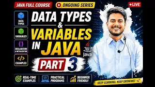 Data Types Variables in Java Explained Part 3 Beginner to Pro